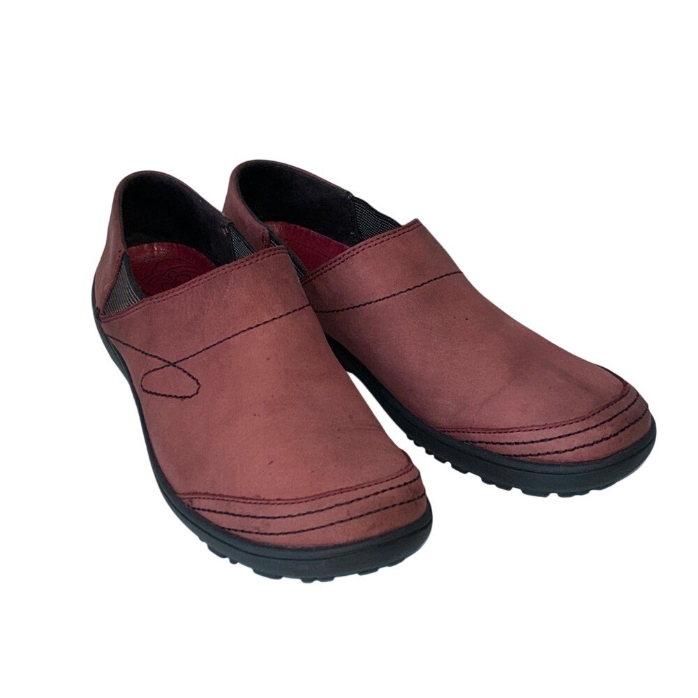 Patagonia‎ Gypsum Red Leather Walking Shoes 9